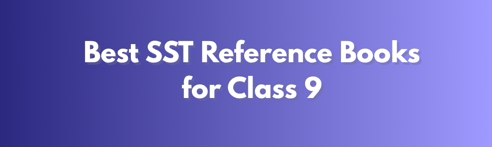 SST Reference Books for Class 9