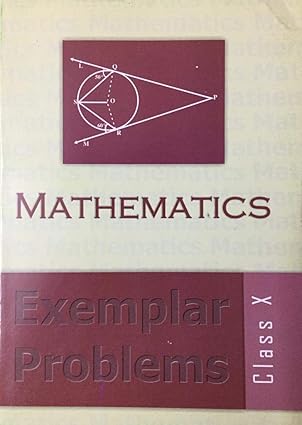 NCERT Exemplar Problems - Mathematics for Class 10